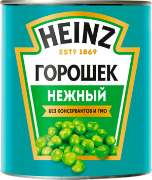 Горошек нежный жб HEINZ 0.400 ж/б