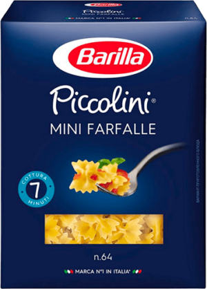 Макароны Мини Фарфалле (Mini Farfalle) 0,400 г ТМ Барилла