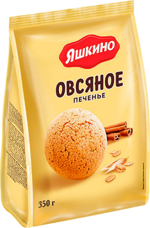 Печенье Яшкино Овсяное 350г