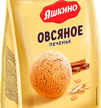 Печенье Яшкино Овсяное 350г